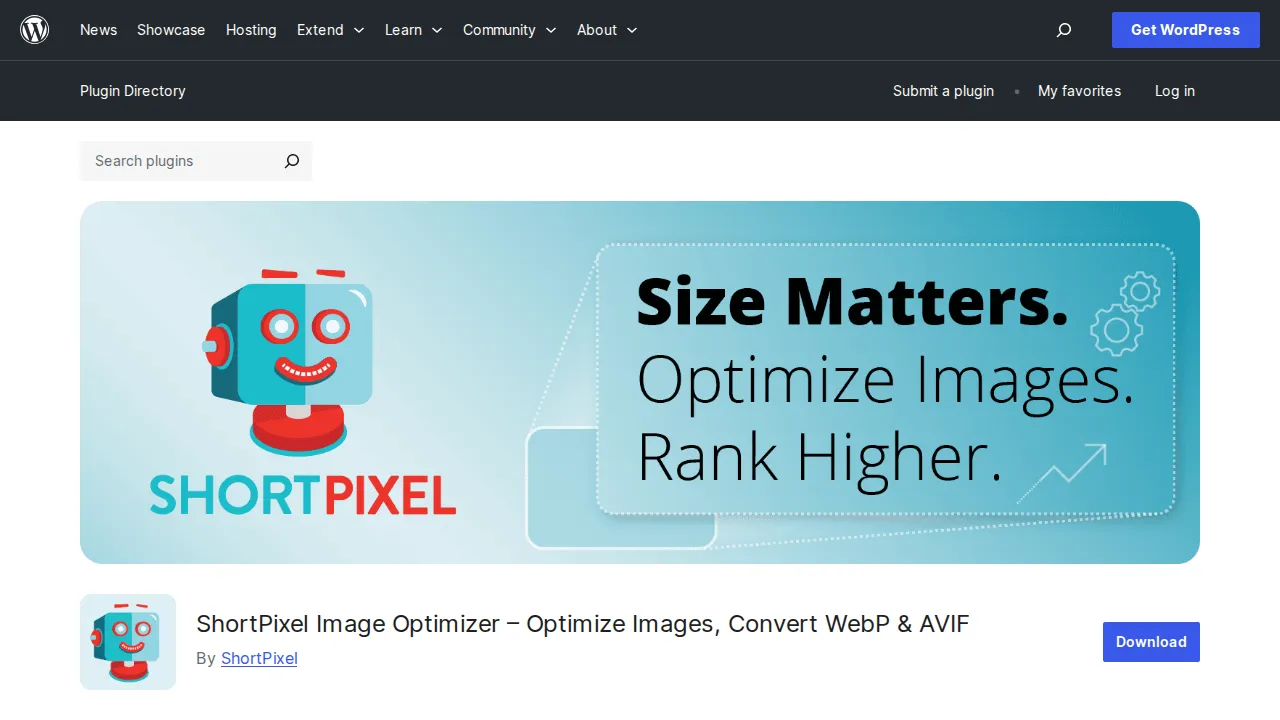 ShortPixel — a popular WordPress image optimization plugin