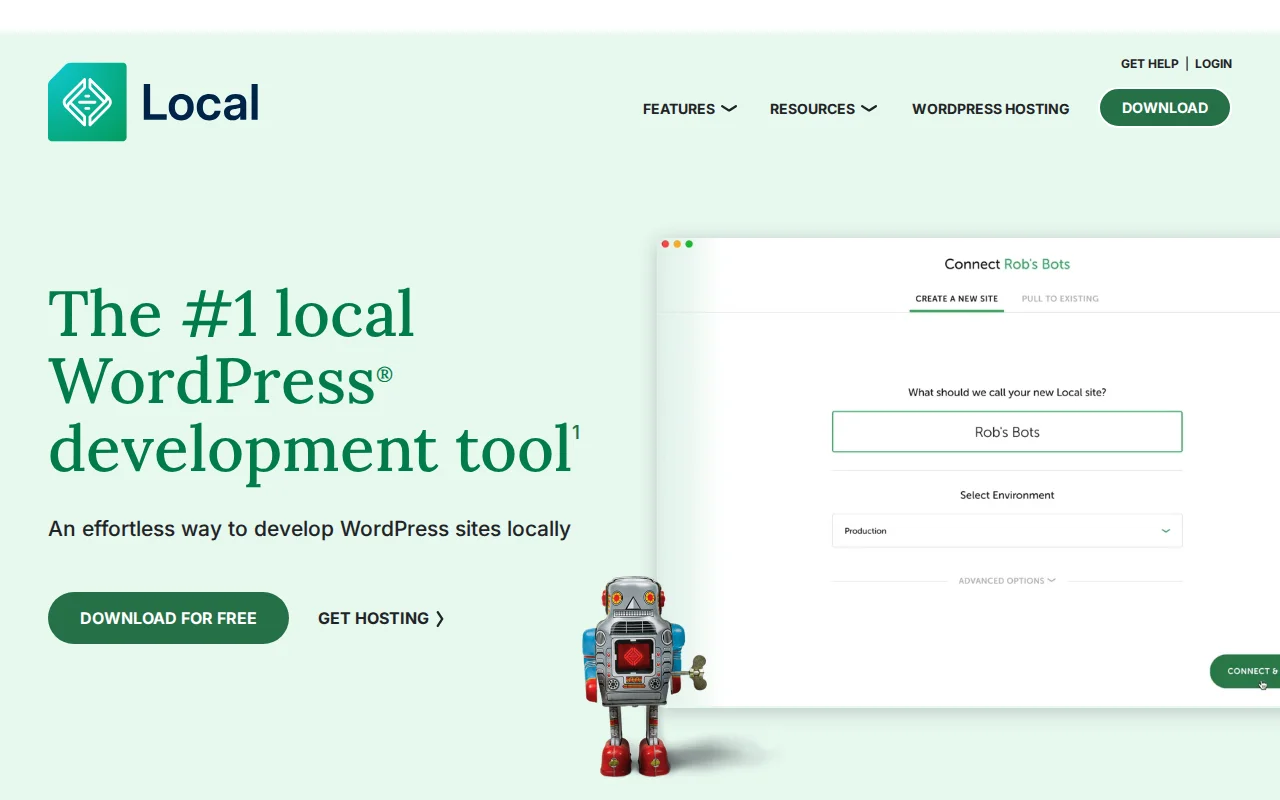 LocalWP — the most popular local WordPress development tool